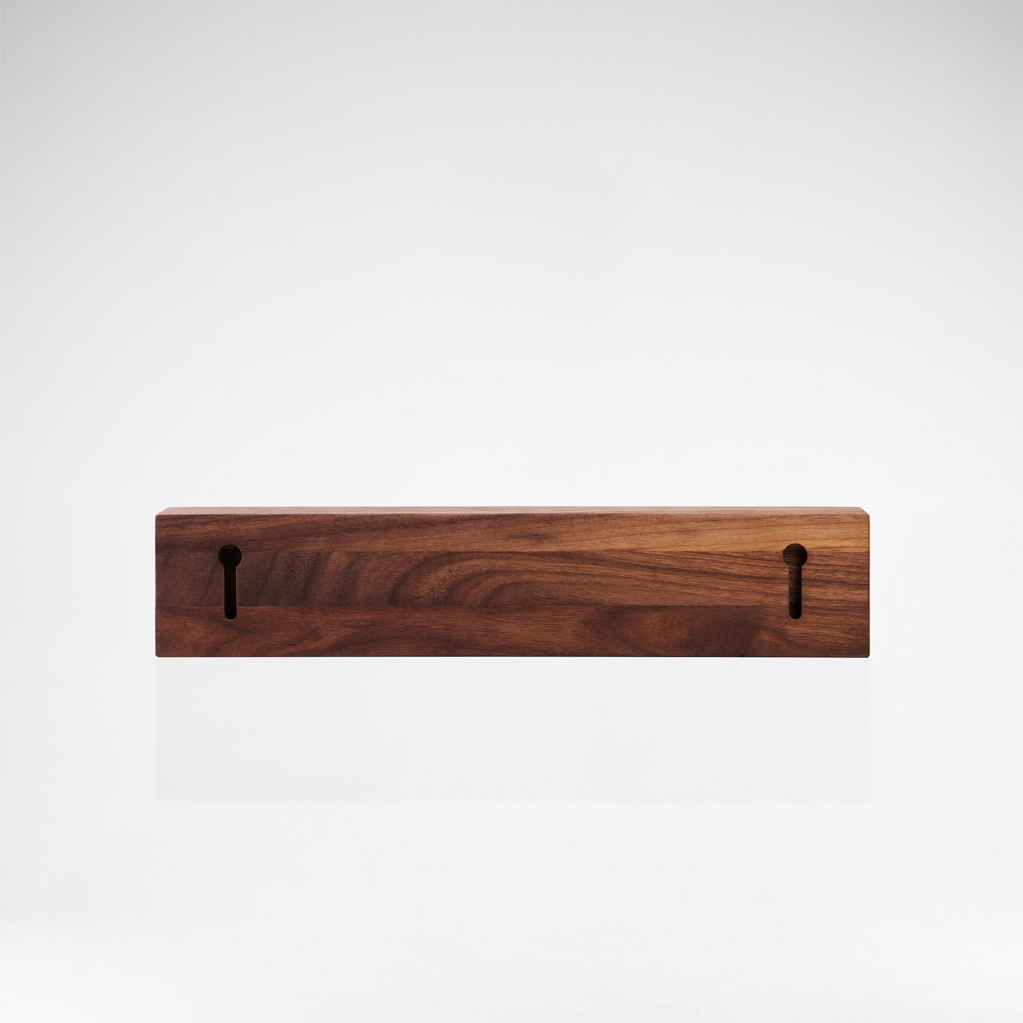 Wood block online wall shelf