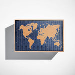 World Map Humidor