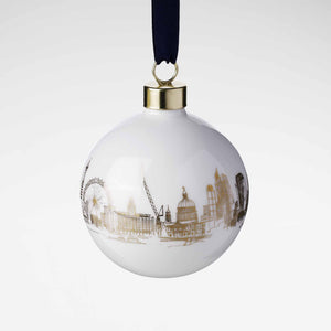 London Skyline Christmas Baubles